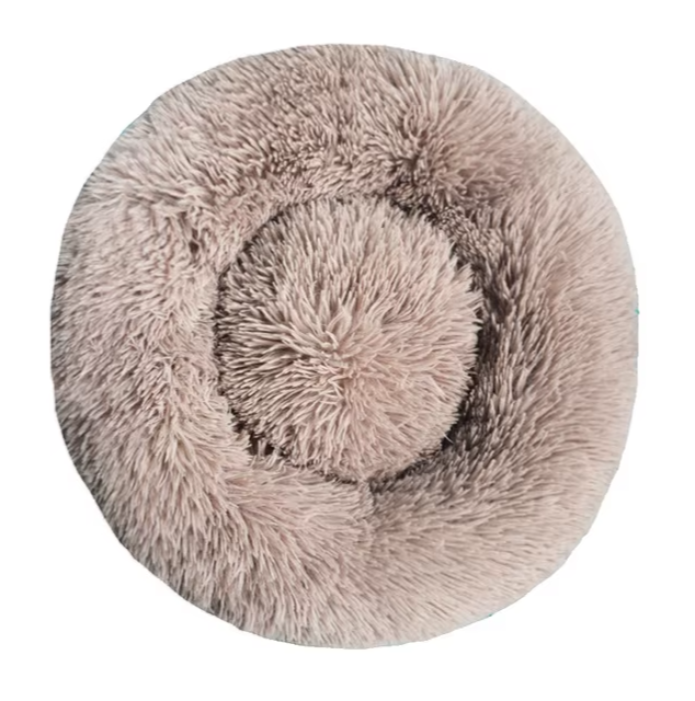Round Dog Bed Winter Warm